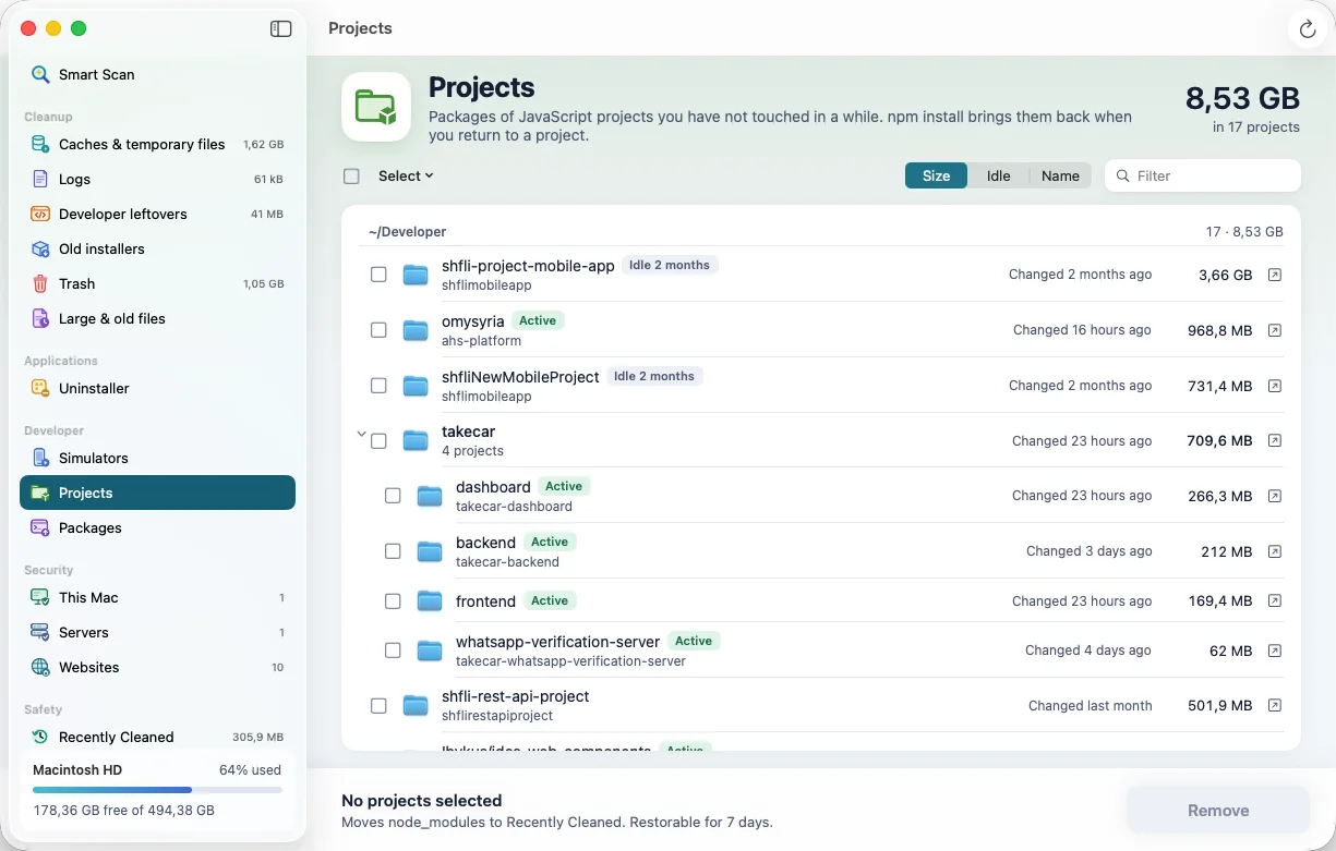 Nadhif: Projects